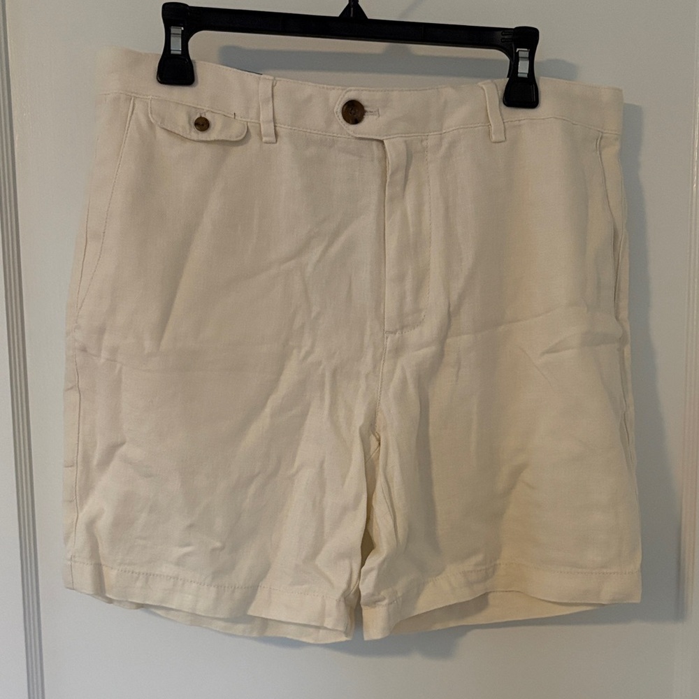 NWT Men’s Banana Republic Linen Blend Shorts
